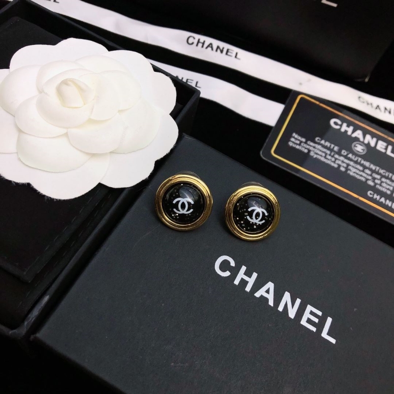 Ch*el earrings